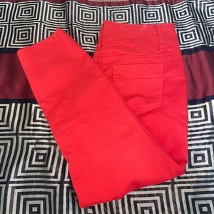 Red Skinny Jeans